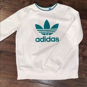 Green Adidas sweatshirt